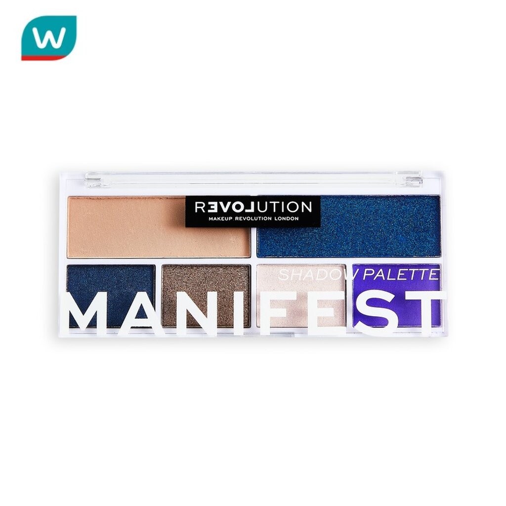 Makeup Revolution เมคอัพ เรฟวอลูชั่น รีเลิฟ แชโดว์ พาเลท 5.2ก. แมนิเฟสท์