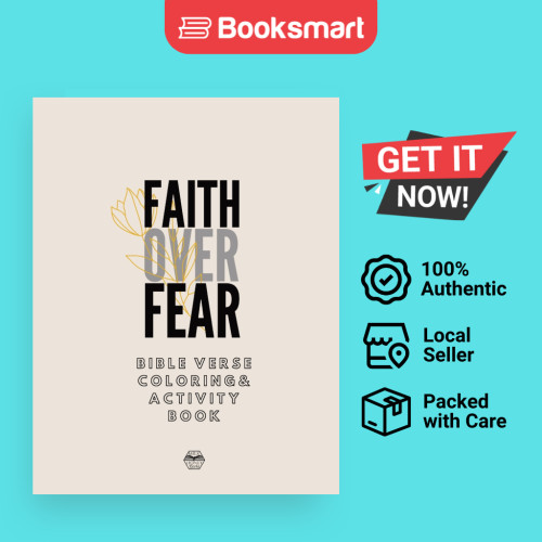 Faith Over Fear สมุดระบายสีและกิจกรรม - ปกอ่อน - อังกฤษ - 9781953000033