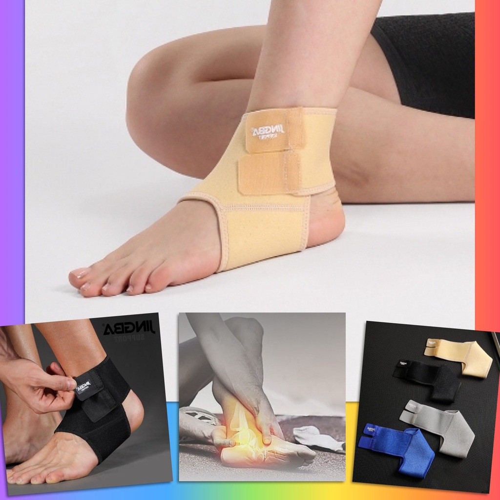 💢 พยุงข้อเท้า สายรัดข้อเท้า ที่รัดข้อเท้า กีฬา Full support ปรับขนาดได้ ผ้าข้อเท้า ankle support ป้องกันอาการบาดเจ็บ 💢