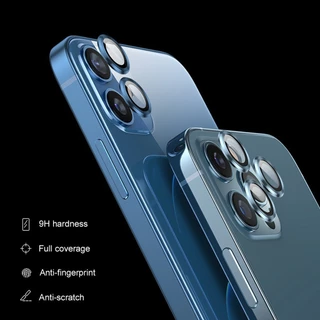 รุ่นใหม่ ฟิล์มกระจก กันรอย เลนส์กล้อง สำหรับ iPhone 16/15 Pro max 14 ProMax 14Plus 13 Pro 12 11 16Plus เลนส์กล้องไอโฟน