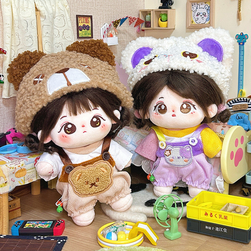 ชุด Baby Three v3 ชุดน้องเบบี้ทรี V.3 ชุดเสื้อผ้าตุ๊กตา DIY ผ้าฝ้าย 20 ซม เบบี้ทรี V3 ชุดเบบี้ทรี v.3