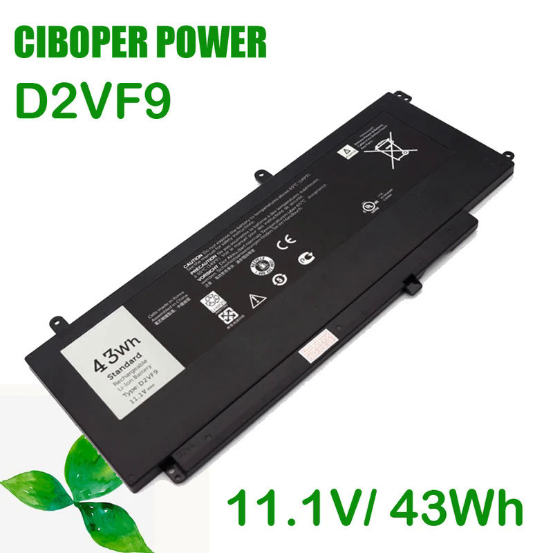 CP Original Laptop Battery D2VF9 11.1V 43Wh For 15 7547 7548 For Vostro 5459 Sereis Notebook 0PXR51 