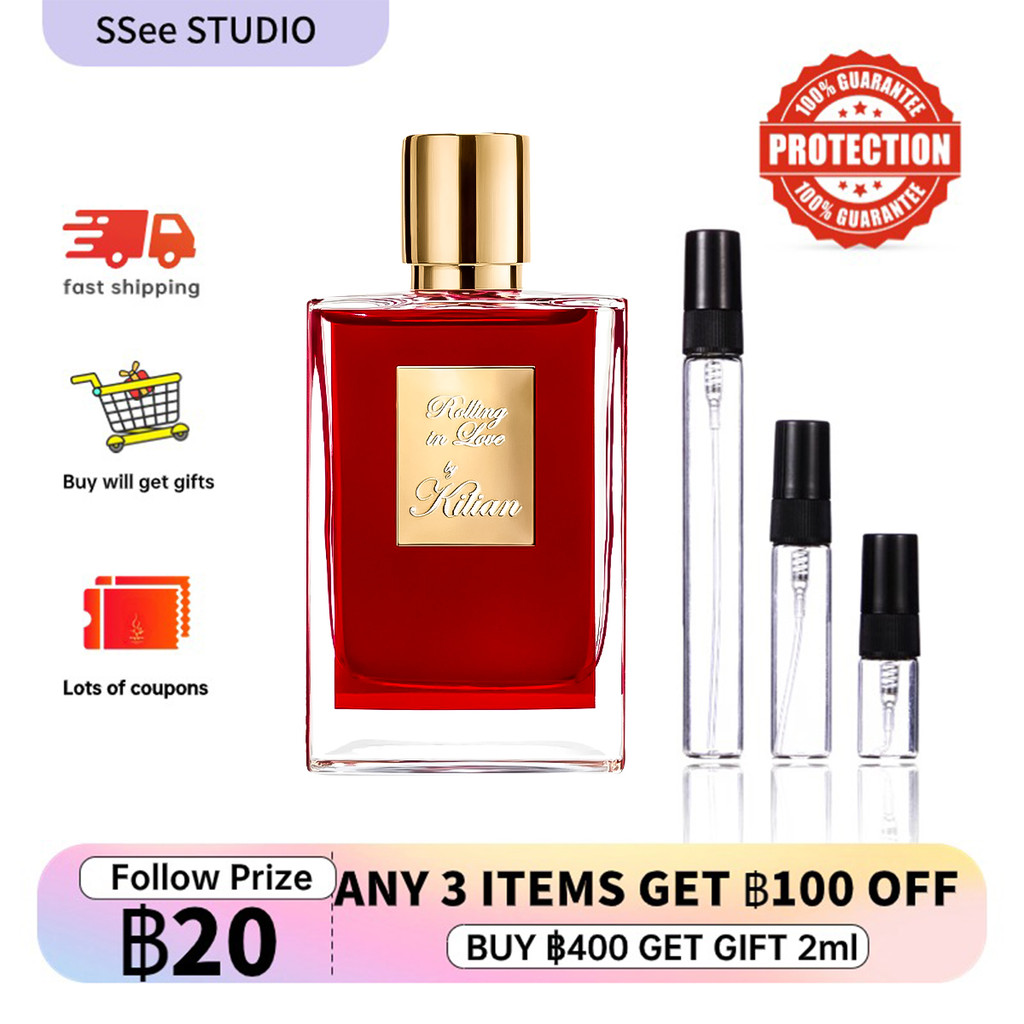 【 พร้อมส่ง】น้ําหอมแท้ 100 แบ่งขาย Kilian Rolling in Love EDP 2ml/5ml/10ml น้ําหอมขนาดทดลอง