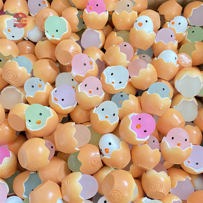 Adachoi 20 ชิ้นอีสเตอร์ไข่ Chick Micro ภูมิทัศน์ตกแต่งเรืองแสงอีสเตอร์ไข่เครื่องประดับเด็กแปลกของเล่นอีสเตอร์ตกแต่ง DIY ของขวัญ TH