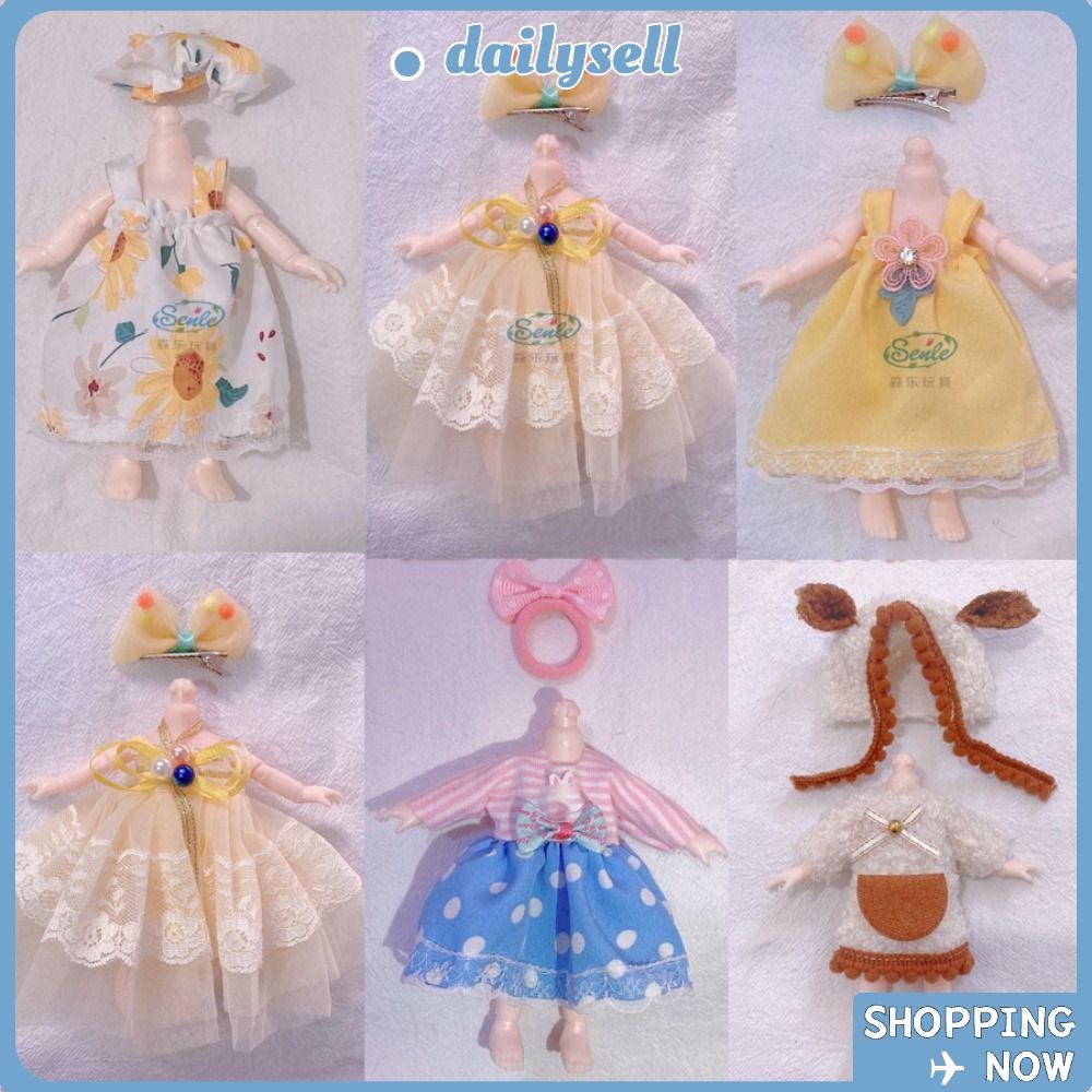 Daily ตุ๊กตาเสื้อผ้าชุด, น่ารัก 10 รูปแบบสัตว์ตุ๊กตาชุด, มินิเสื้อผ้าอุปกรณ์เสริมชุด Obitsu 11 Ob11 ตุ๊กตา/ Ob11 Gsc 1/12 Bjd Molly Body
