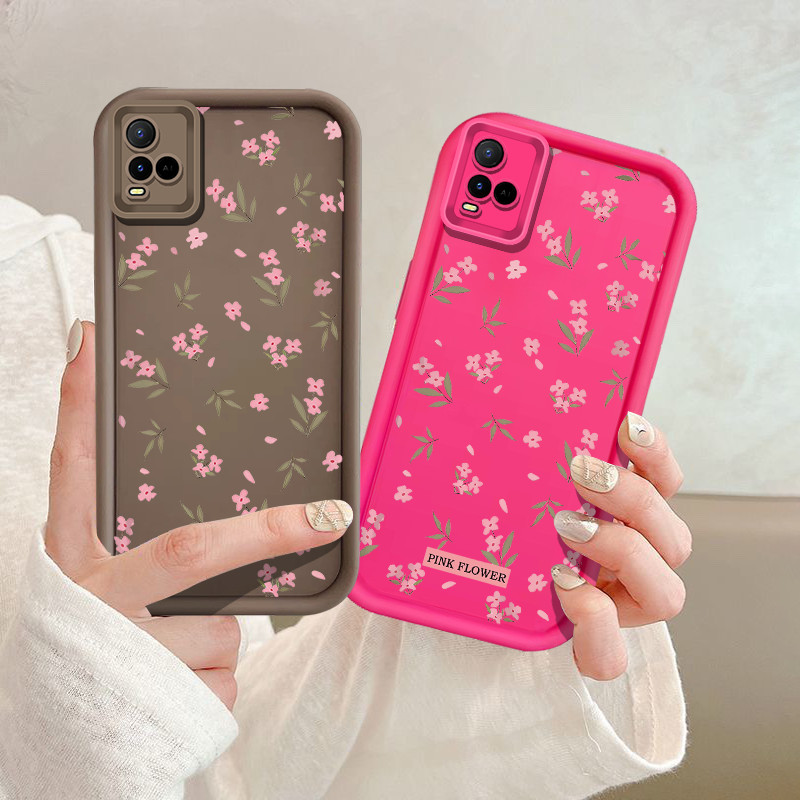 ดอกไม้สีชมพูหอมสําหรับoppo A12 A12S A11K A15 A15S A16 A16S A17 A17K A18 A38 A1K A3S A31 A5 2020 A12E A5 A9S A52 A54 A72 A52 A52 A52 A52 A52 A52 A52 A52 A52 A52 A72 เคสโทรศัพท์