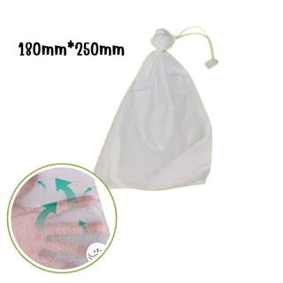 ถุงผ้าสปันบอนด์ มัดละ 100 ใบ สำหรับห่อผลไม้ ป้องกันแมลง G0048