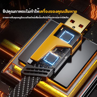 สายชาร์จเร็ว 4IN1 รองรับการชาร์จเร็วสูงสุด 65W และเหมาะสำหรับ และเหมาะสำหรับ iP Type C
