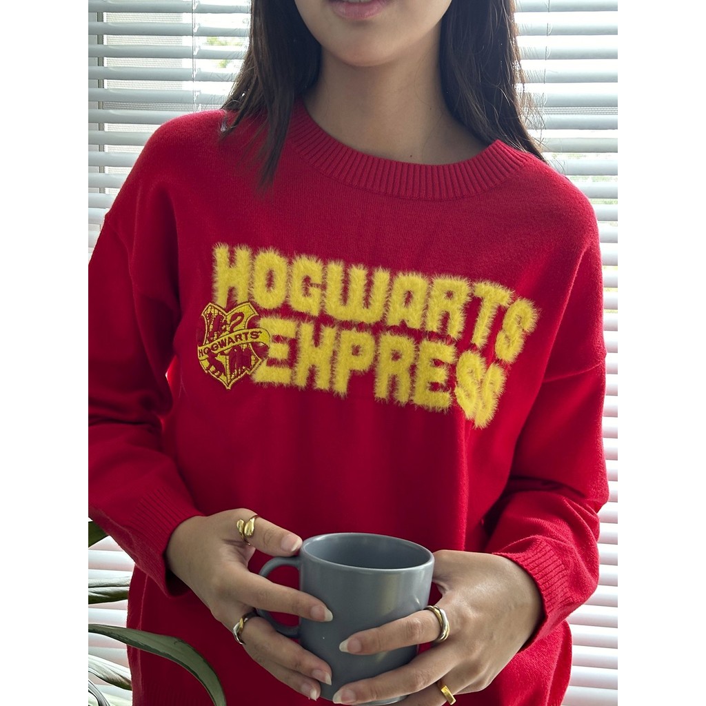 Harry Potter | Pomelo เสื้อสเวตเตอร์ ลาย Hogwarts Express / Harry Potter | Pomelo Hogwarts Express S