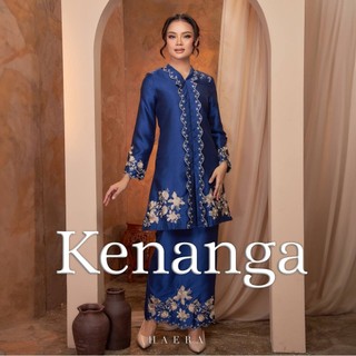 HAERA || KENANGA Kebaya Moden Shantung Silk with Exclusive Embroidery