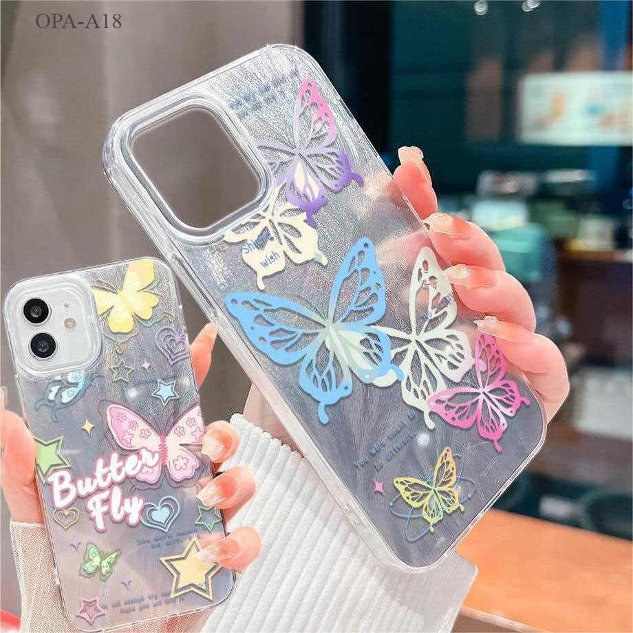 เคส For OPPO A38 A18 A58 A78 A98 A31 A57 A77S A1K A3S A7 A5S A12 A9 A5 A15 A15S A16K A17 A17K Reno 5