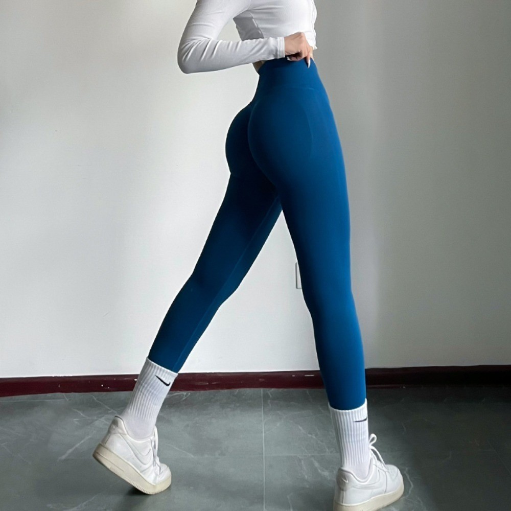 【LASYYOGA】กางเกงกีฬา เอวสูง ยกสะโพก กระชับสัดส่วน กางเกงโยคะ