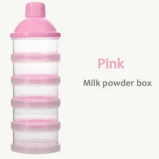 Nan Stackable 4 5 ชั้นกล่องเก็บนมผงเด็ก Safe Formula Dispenser ที่น่าสนใจกล่องเด็กอเนกประสงค์ Feeding Bo