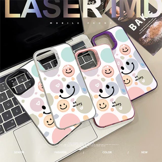 หรูหราเคสแข็ง รูปแบบรอยยิ้มน่ารัก เคสโอปโปA31 A15 A17 A3s for oppoA38 A16 A5s A7 A55 A54 A57 A74 A77 A78 A58 A98 A96