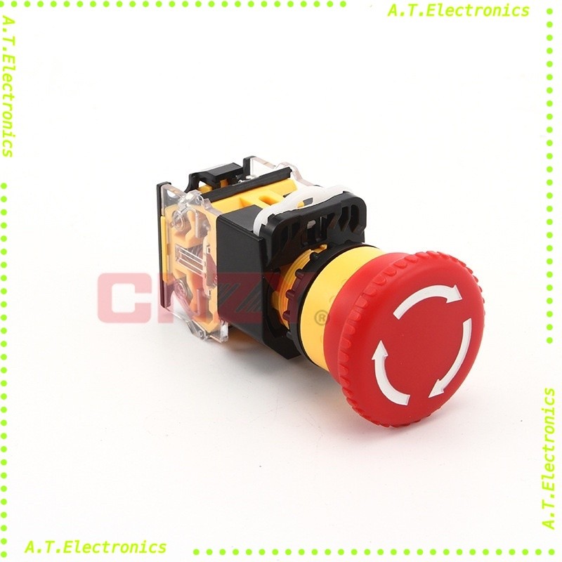 ถูกสุด! LA38-11Z22mmสวิตช์กดหมุนคลายอีเมอเจนซี่สวิตช์HL-LA38-11ZS