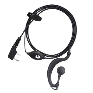 หูฟัง วิทยุสื่อสาร 2-pin Earphone Baofeng รุ่นBF-888s/UV-5R ความยาวสาย 55cm เฉพาะอะไหล่เสริม