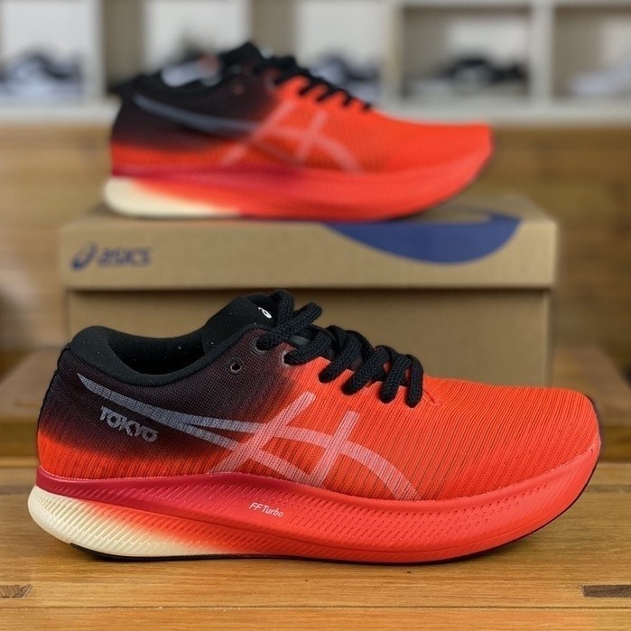 (Asics) รองเท้าวิ่งคุณภาพสูง Asics metaspeed Sky รองเท้าวิ่งชายหญิง3สี metaspeed Sky Caribbean