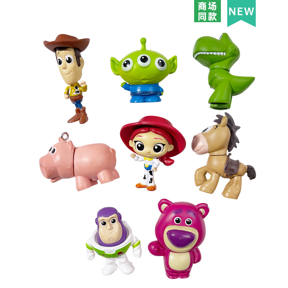 Toy Storycrocs charm Crocs รองเท้าตกแต่งหัวเข็มขัดพร้อมตุ๊กตาการ์ตูนและดอกไม้