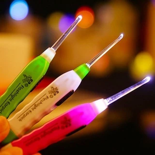 ไม้แคะหูมีไฟ LED ที่แคะหู LED Ear Pick Remover ที่แคะหู ทำความสะอาดหู ที่แคะหูแบบมีไฟ ส่องสว่าง