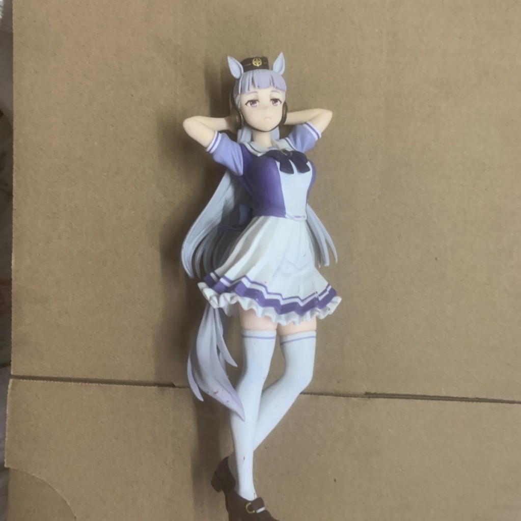 สินค้าจํานวนมากของแท้ GSC POP UP PARADE Racing Girl ฟิกเกอร์เครื่องแบบเรือสีทอง