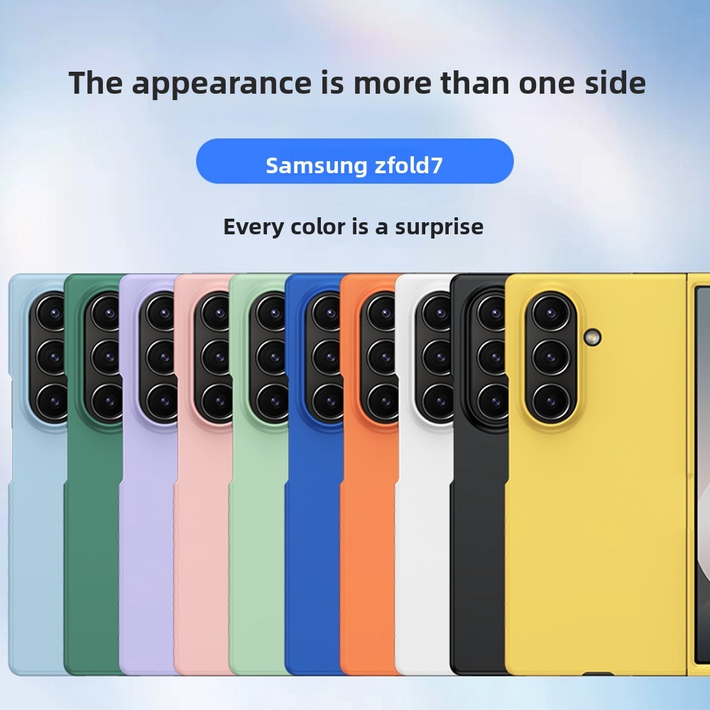 ทนทาน Anti-DROP ป้องกันสี่มุม Ins กรณี Z พับ 7 6 5 4 3 คลาสสิกสําหรับ Samsung Galaxy Z Fold7 Z Fold6 Z Fold5 Fold4 Fold3 3in1 เคสโทรศัพท์