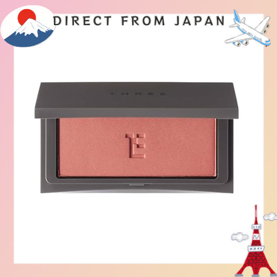 【From Japan】 THREE [blush] Cheeky Seek Blush 21 CRYSTAL CLEAR 4g