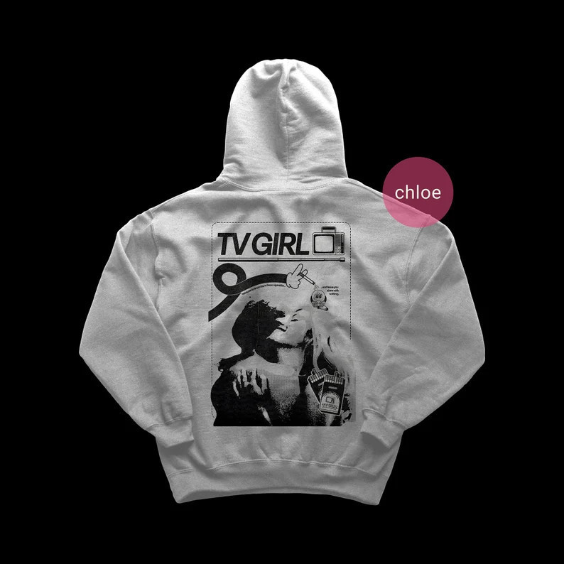 🥳 เสื้อฮู้ด พิมพ์ 15 แบบ เสื้อฮู้ด Premium TV Girl Hoodie ,TV Girl Lovers Rock - TV Girl ใหม่ Album 