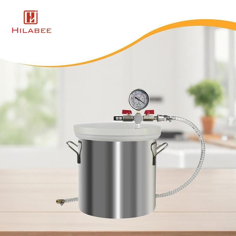 [UsusexaMY] Vacuum Degasing Chamber มาตรวัดสูญญากาศ Defoaming Barrel หนาอเนกประสงค์ดูหน้าต่างสําหรับน้ํามันหอมระเหยซิลิโคน ราคา ถูกที่สุด ดีลบีเคเค แกลเลอรีภาพที่ 4