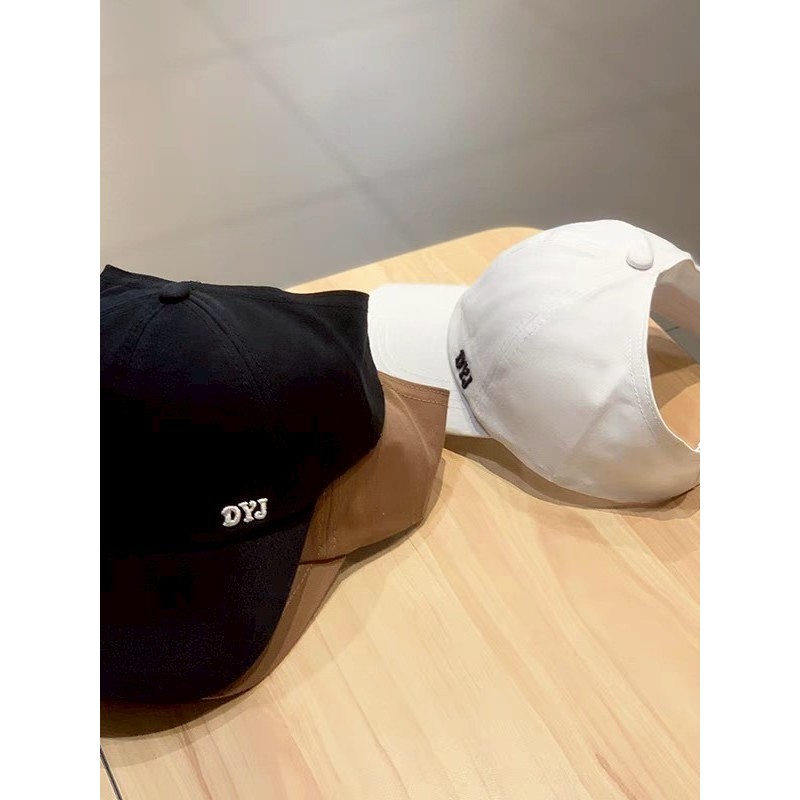 🥥Evelyn🥥หมวกเบสบอล ปักตัวหนังสือ สีพื้น ปีกหน้า สายปรับด้านหลัง ใหม่ หมวก กลางแจ้ง กันแดด พร้อมส่ง - รูปที่ 6