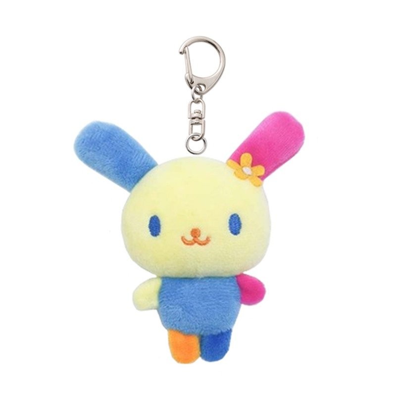 Cute Usahana Plush Toy Kawaii Keychain Mascot Key Chain Keyring Rabbit Bunny Women Bag Keychains Kid