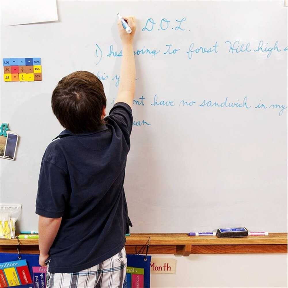 H&F สติ๊กเกอร์ติดผนังไวท์บอร์ดแบบยืดหยุ่น 200x45ซม. - HF514