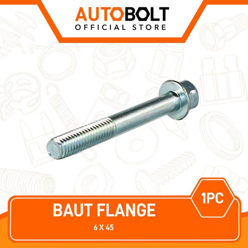 1 PC Flange Bolt สําหรับความต้องการต่างๆ M6x45 6x45 6 x 45 M6 Key 8 Bolt Baud