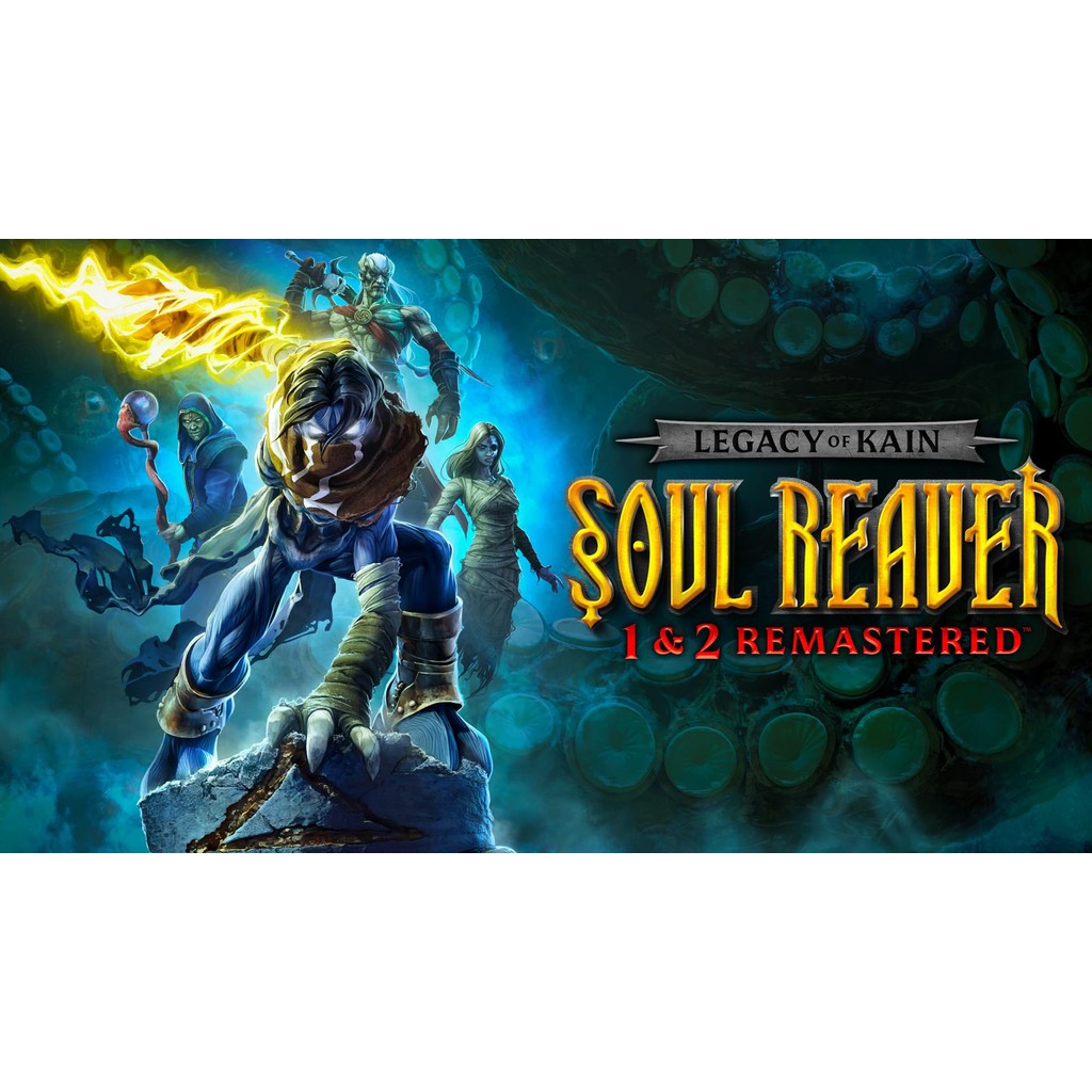 Legacy of Kain: Soul Reaver 1 & 2 Remastered - PS5 and Switch