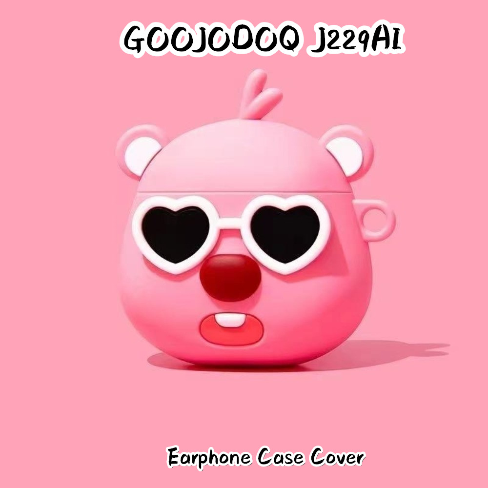 สําหรับ GOOJODOQ J229AI กรณีปลอกซิลิโคนอ่อนนุ่มหูฟังกรณี Anti-fall การ์ตูน NO.1