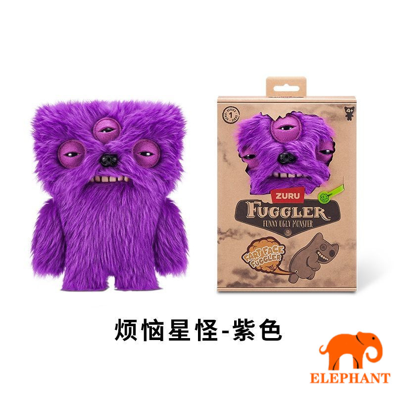 พร้อมสต็อก คนลักลอบน้ํา อย่างเป็นทางการของแท้น่ารักฟันมอนสเตอร์ประหลาดผายลมชุดตุ๊กตาตุ๊กตาน่าเกลียดน่ารักตลกอินเทรนด์เล่นตุ๊กตาของเล่น - รูปที่ 6