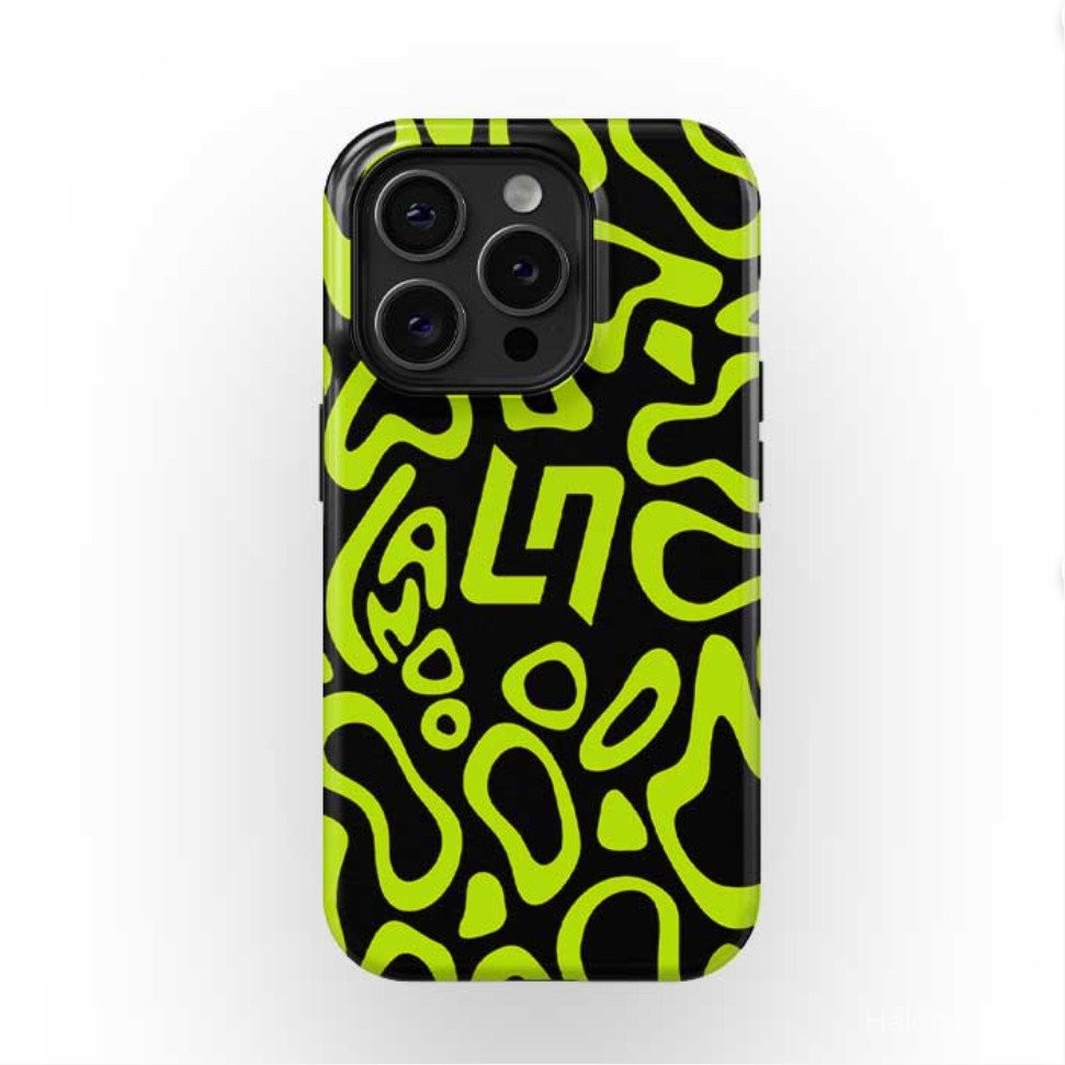 เคสโทรศัพท์สําหรับ iPhone Lando Norris 2025 F1 Bahrain GP Night Race หมวกกันน็อค Livery เคสโทรศัพท์สําหรับ iPhone16e/15/14/13/11二合一保护壳 Z1W1