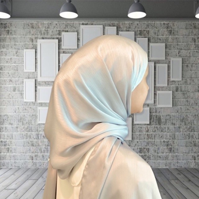 SHAWL SATIN MUNA SATIN MUNA SHAWL SHAWL CANTIK