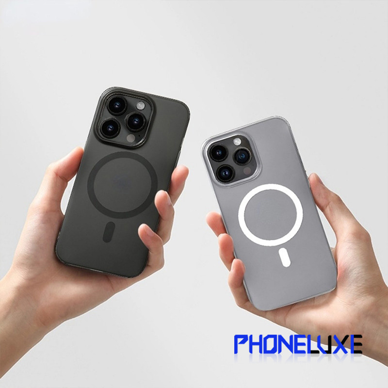 Magnetic Hard Plastic Matte เคสทรศัพท์ for IPhone 11 13 16 15 14 Pro Max 12 13promax 14promax 15promax เคสโทรศัพท์มือถือ – โปรปัง