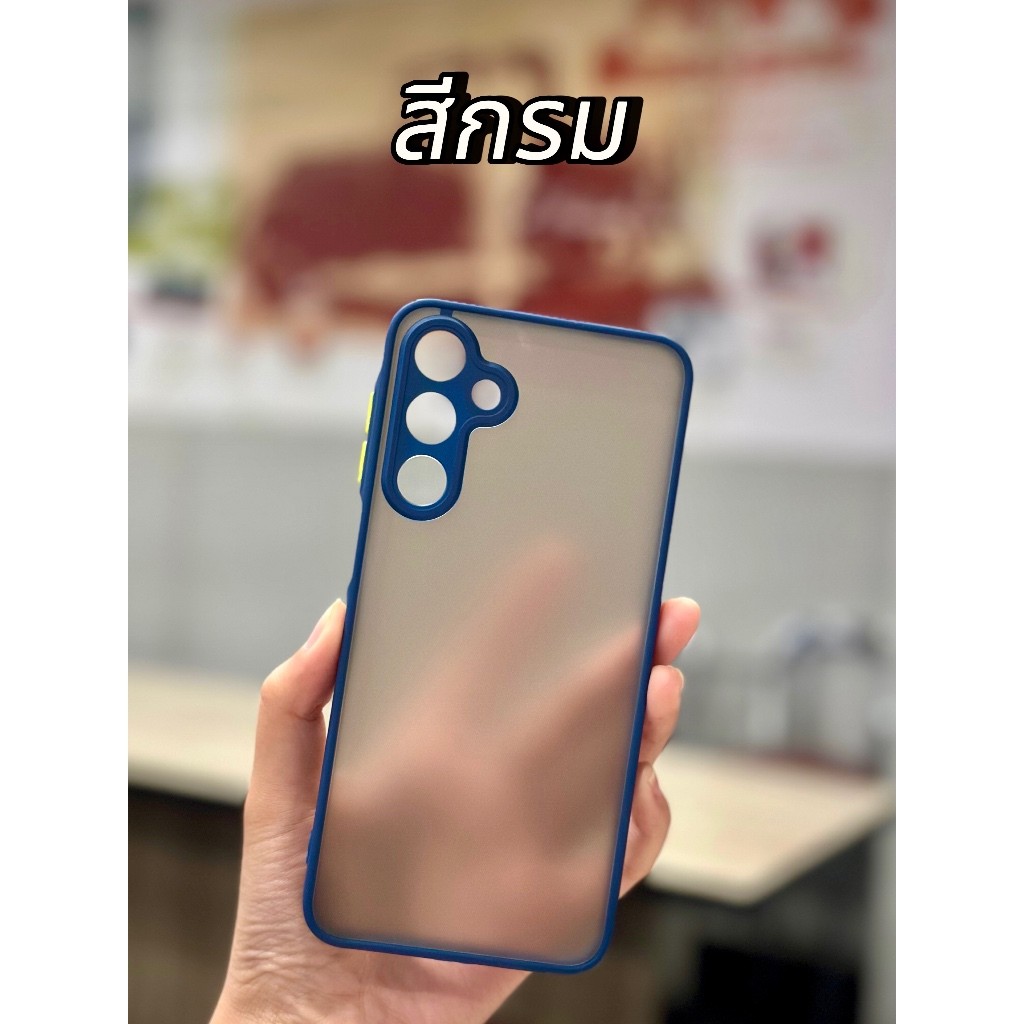 เคสขอบสี หลังขุ่น กันกล้อง รุ่นXIAOMI RedmiNote14 RedmiNote14Pro RedmiA1Plus RedmiA2Plus Xiaomi13 Xi