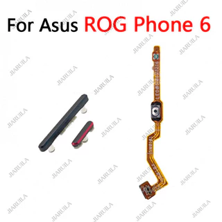 สําหรับปุ่มปรับระดับเสียงคีย์ Asus ROG Phone 6 SIde + อะไหล่เปลี่ยนชุดเปิด/ปิดเปิดปิดเปิดปิด