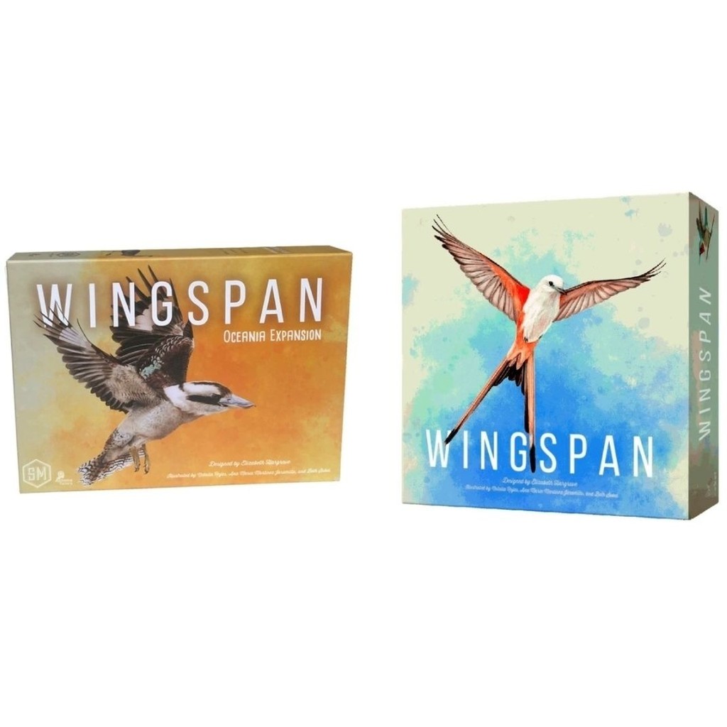 Dcp06 WINGSPAN เกมเวอร์ชันภาษาอังกฤษปีกกระจายปีกบินทะยานยุโรป Hummingbird เกมกระดานการ์ดเกมปาร์ตี้