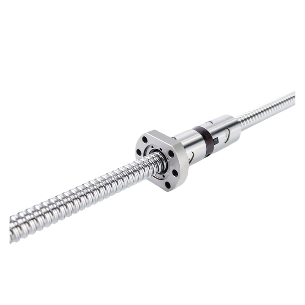 C5 Ball Screw Machined 1605 BallScrew DFU1605 Roller Ballscrew พร้อม Double Ball Nut สําหรับชิ้นส่วน