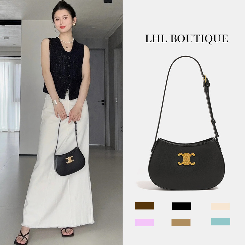 LHL BOUTIQUE กระเป๋าสะพายข้าง ย้อนยุค กันฝน สายห้อย สไตล์เกาหลี carryall bag