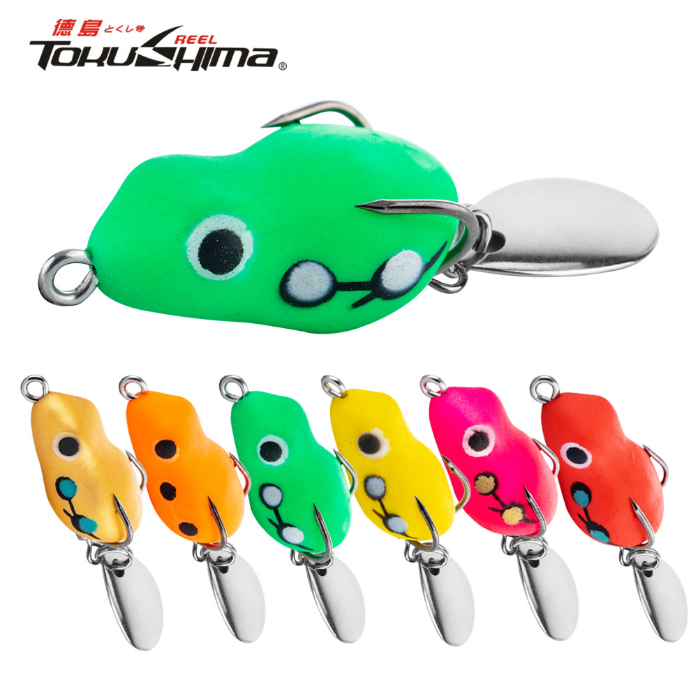 ล่อปลาแบบลอยน้ำ 3D สีสันสดใส 6 สี ขนาด 2.9 ซม. / 3 กรัม ออกแบบมาเพื่อความนุ่มและใช้งานได้นาน เหมาะสำหรับการตกปลาระดับต่างๆ