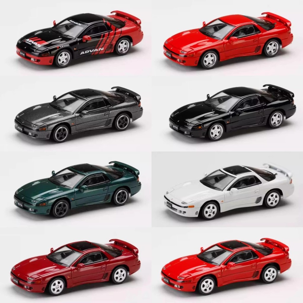 สินค้าใหม่ 1/64 hobby japan Mitsubishi GTO เวอร์ชั่นญี่ปุ่นตัวอย่างอย่างเป็นทางการ JDM 3000GT โมเดลรถโลหะผสม