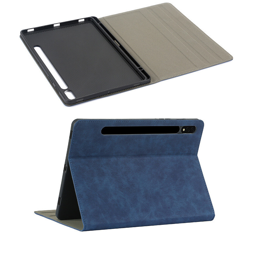 เคสแท็บเล็ต เคสหนัง TPU สําหรับ Samsung Galaxy Tab S9 Plus Tap S8 S7 FE S6 LITE Funda ป้องกัน Folio 