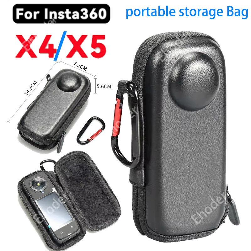 กระเป๋าถือสําหรับ Insta360 X4Air X5 X4 X3 Storage Case Anti-scratch แบบพกพาสําหรับ Insta360X4Air360X