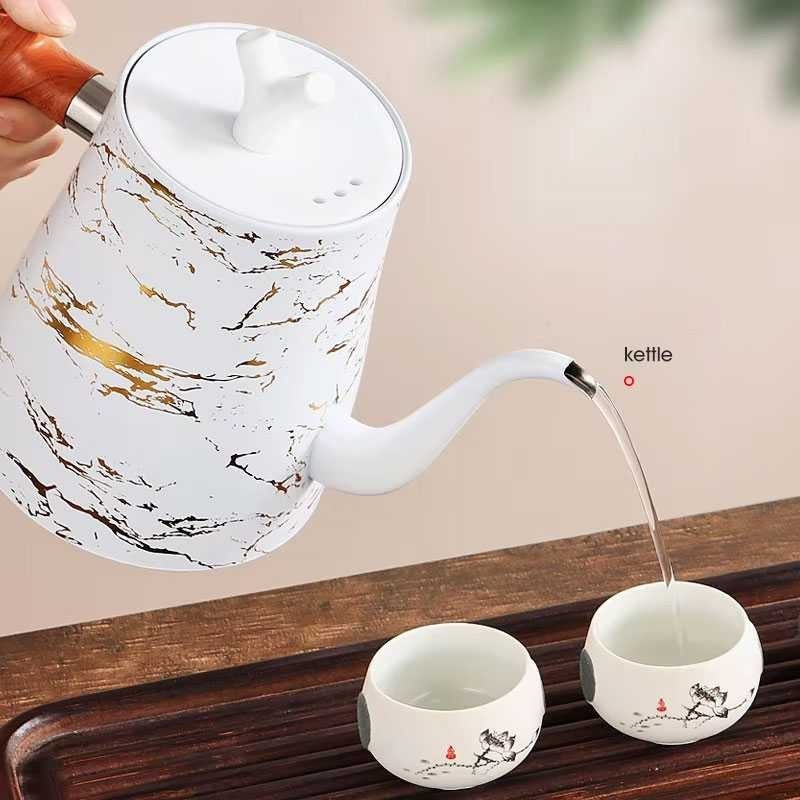 QUICKSHP ELPINIS Gooseneck Pour Over Drip Kettle 1.5L - CH-15