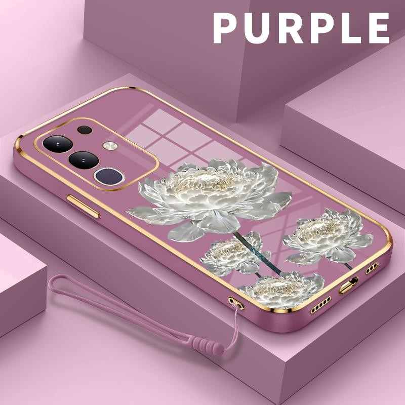 Softcase สําหรับ Vivo T4X S1 Prime Pro S10e S12 S16 S16e S17 S17t S18 T1 5G T1x 4G T2 T3 U20 X9i Z5i