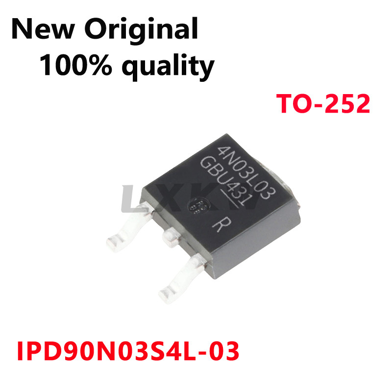 10/PCS ใหม่ IPD90N03S4L-03 4N03L03 TO-252 30V 90A Field effect หลอดในสต็อก